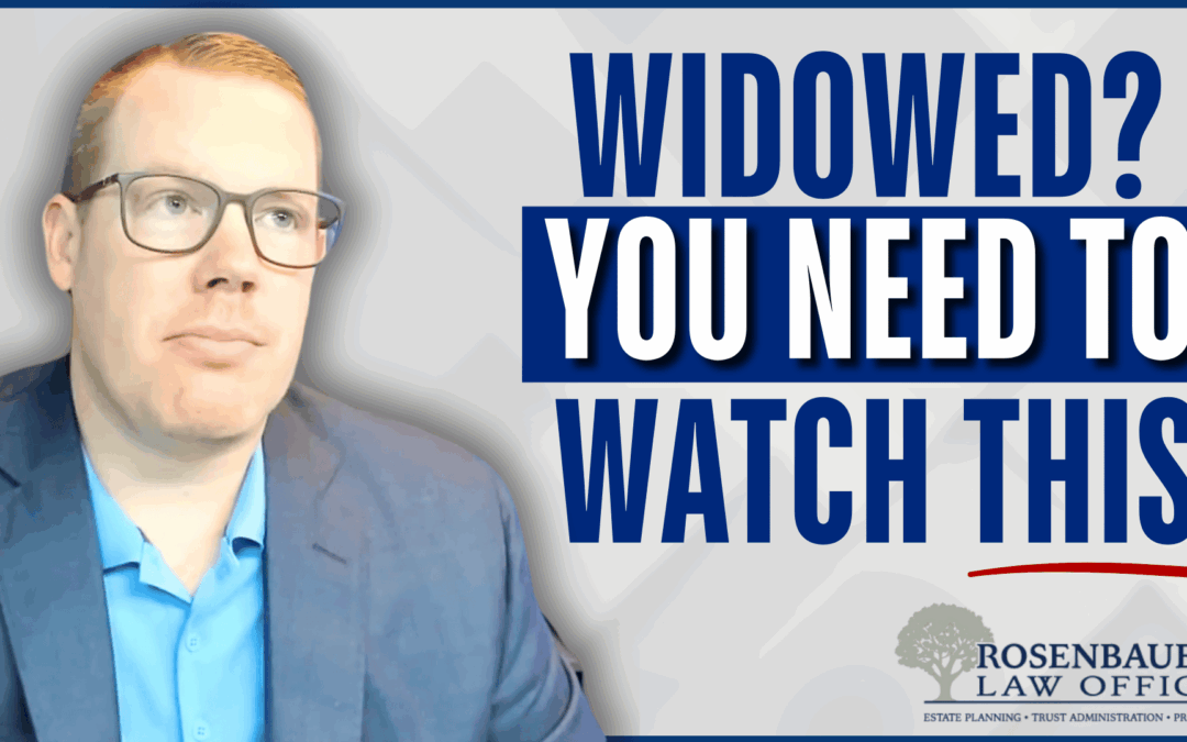 What to Do With Your Estate Plan After Losing a Spouse