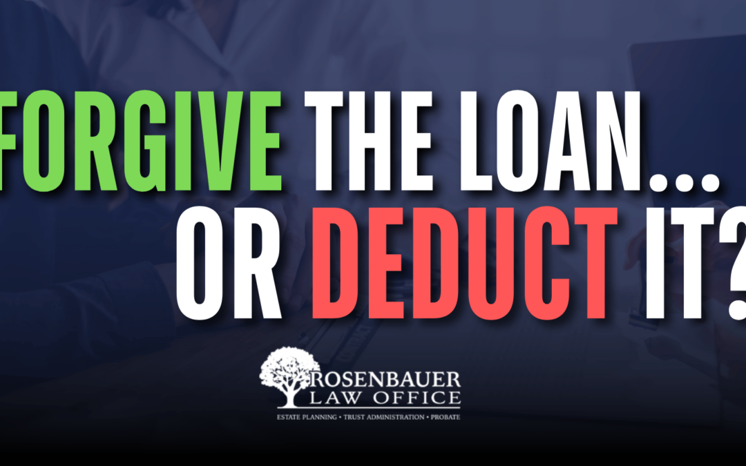 One of My Children Owes Me Money—How Do I Account for That in My Estate Plan?