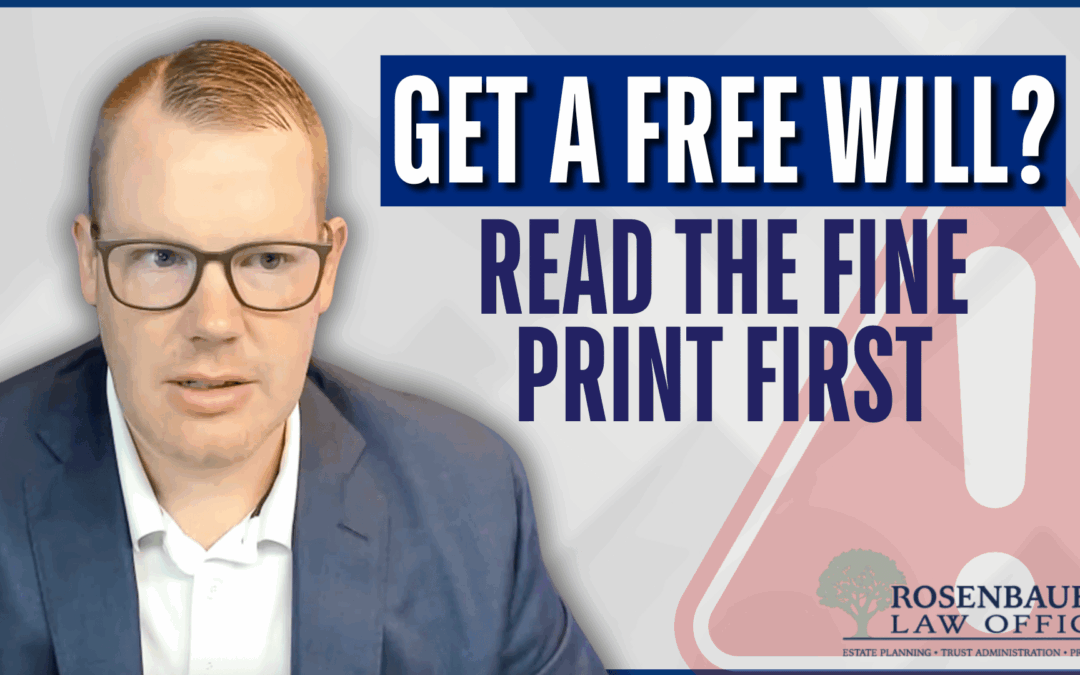 Free Wills from Your Bank – What Will It Actually Cost You?