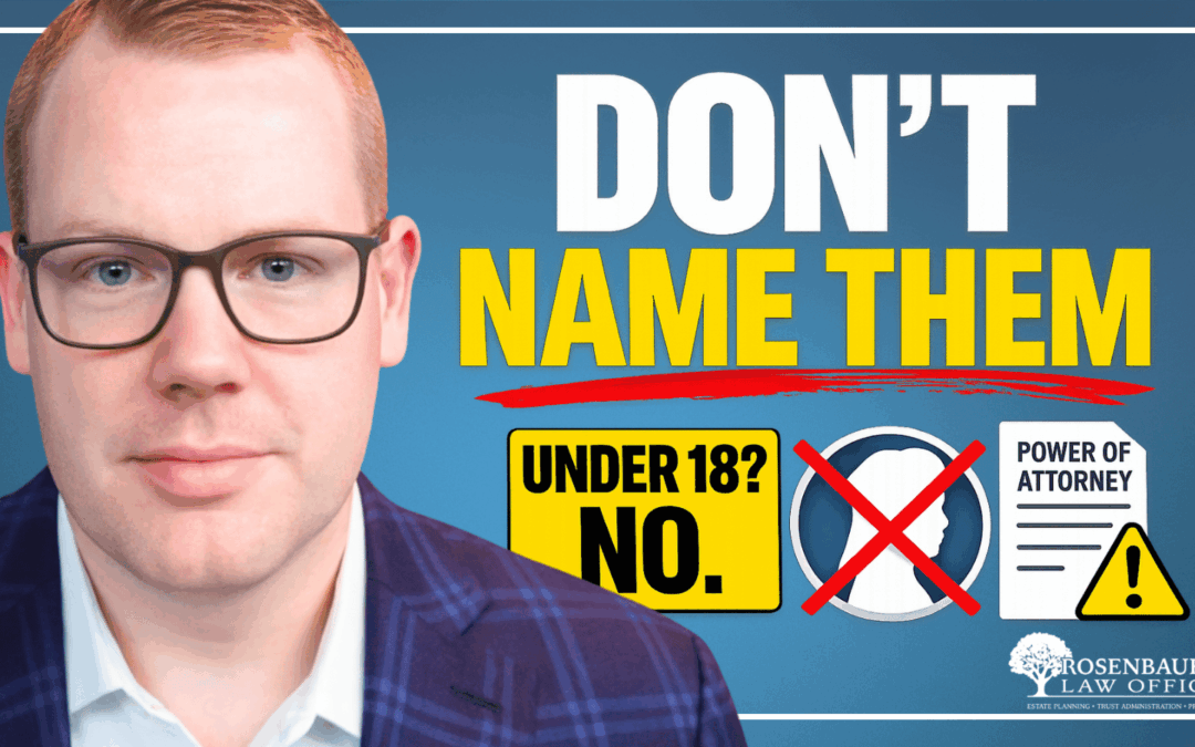 Can You Name a Minor as Executor, Trustee, or Power of Attorney?